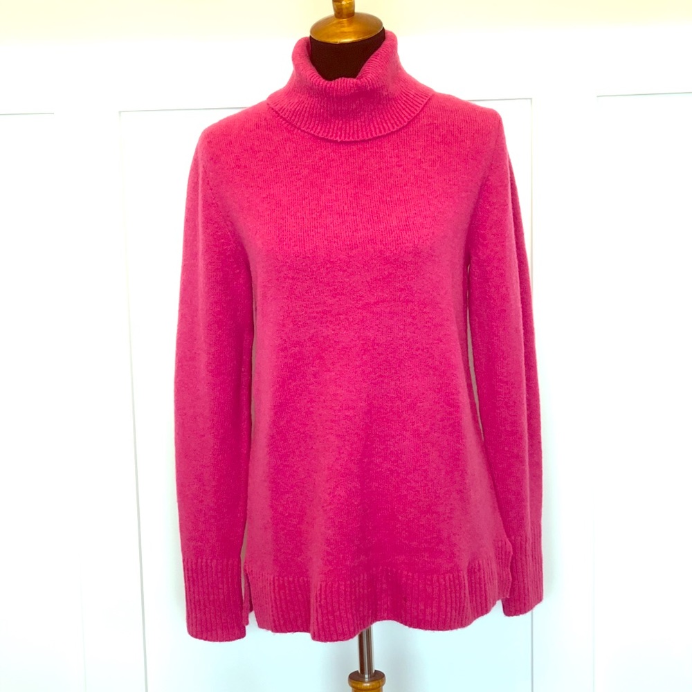 J. Crew Side Slit Turtleneck Tunic